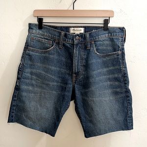Madewell mens denim shorts w32